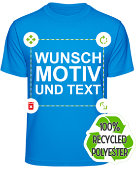 Basic Laufshirt Herren aus 100% recyceltem Polyester