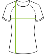 Basic Laufshirt Damen aus 100% recyceltem Polyester